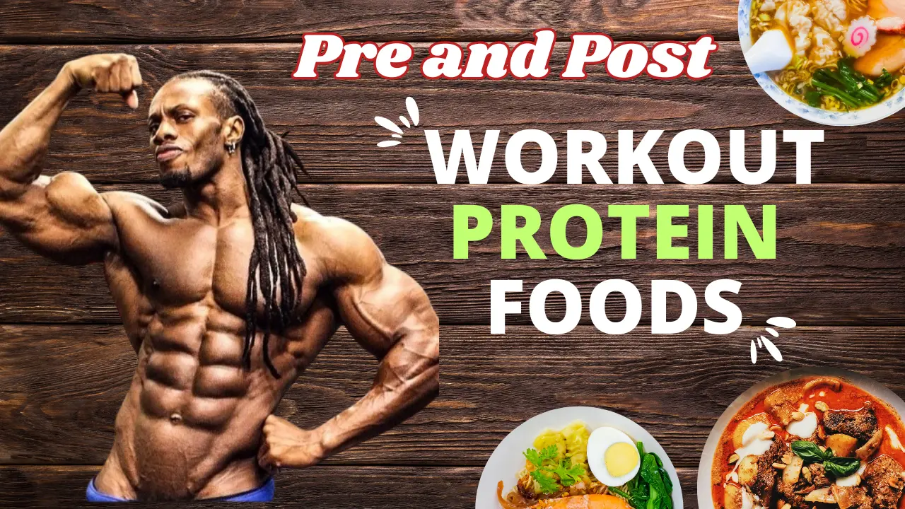 Pre and post workout meals